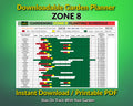 Zone 8 Garden Planting Schedule